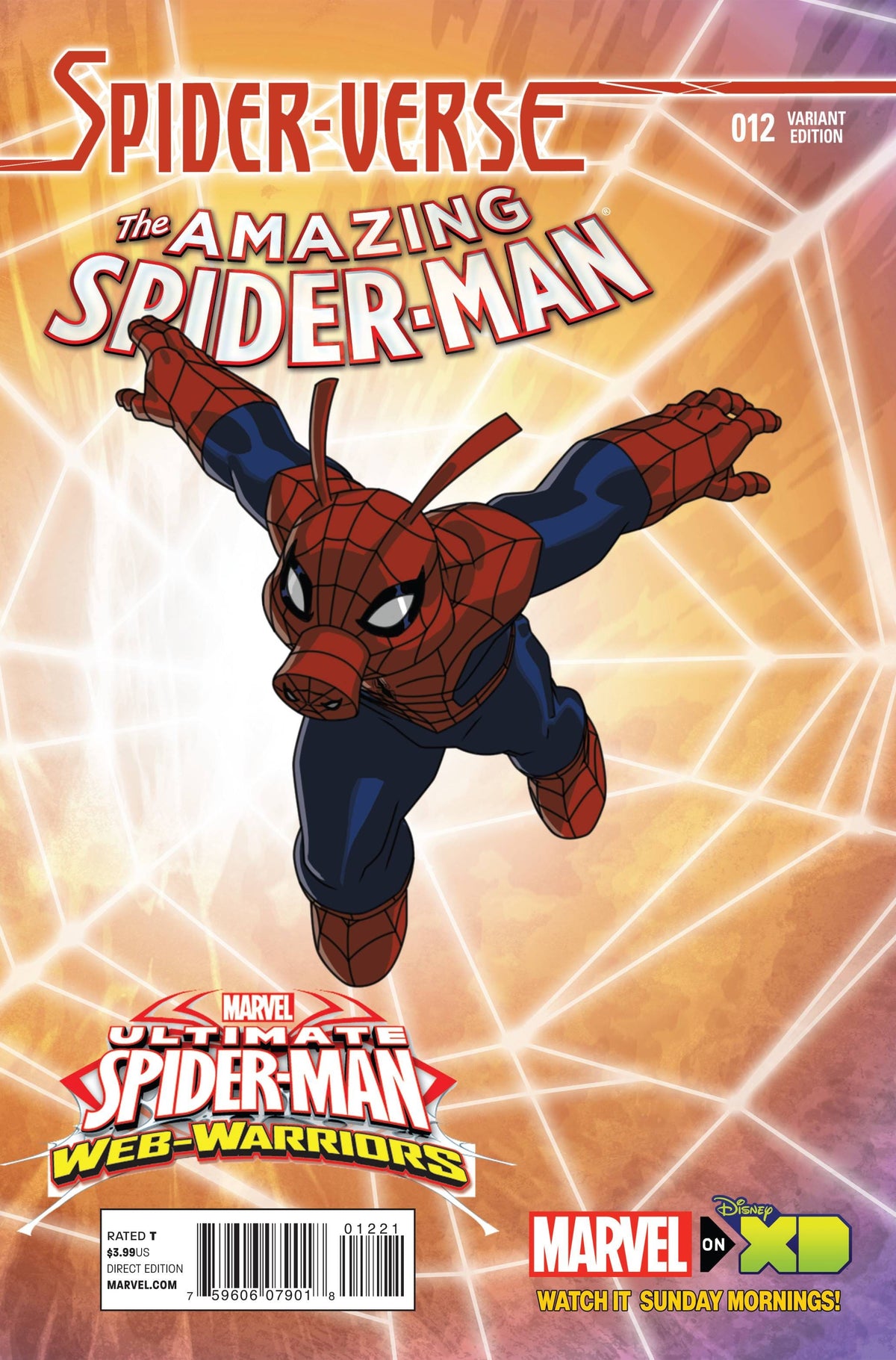 AMAZING SPIDER-MAN #12 WAMESTER SPIDER-VERSE VAR
