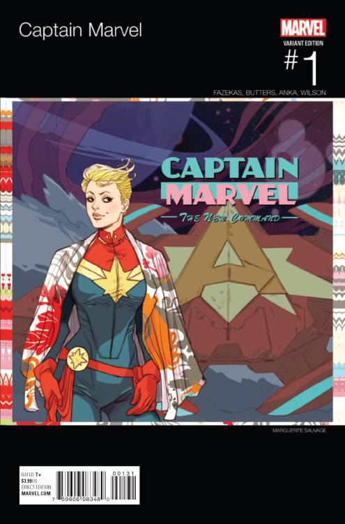 CAPTAIN MARVEL #1 SAUVAGE HIP HOP VAR