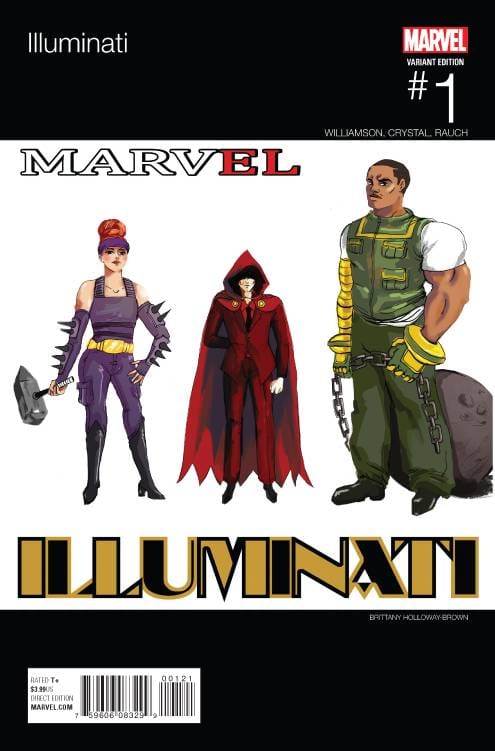 ILLUMINATI #1 BROWN HIP HOP VAR