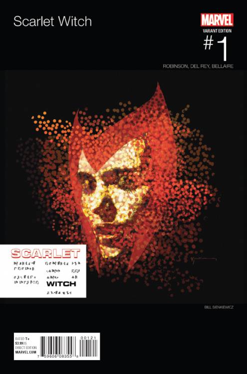 SCARLET WITCH #1 SIENKIEWICZ HIP HOP VAR