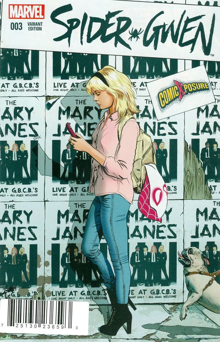 SPIDER-GWEN #3 COMICXPOSURE EXC CVR