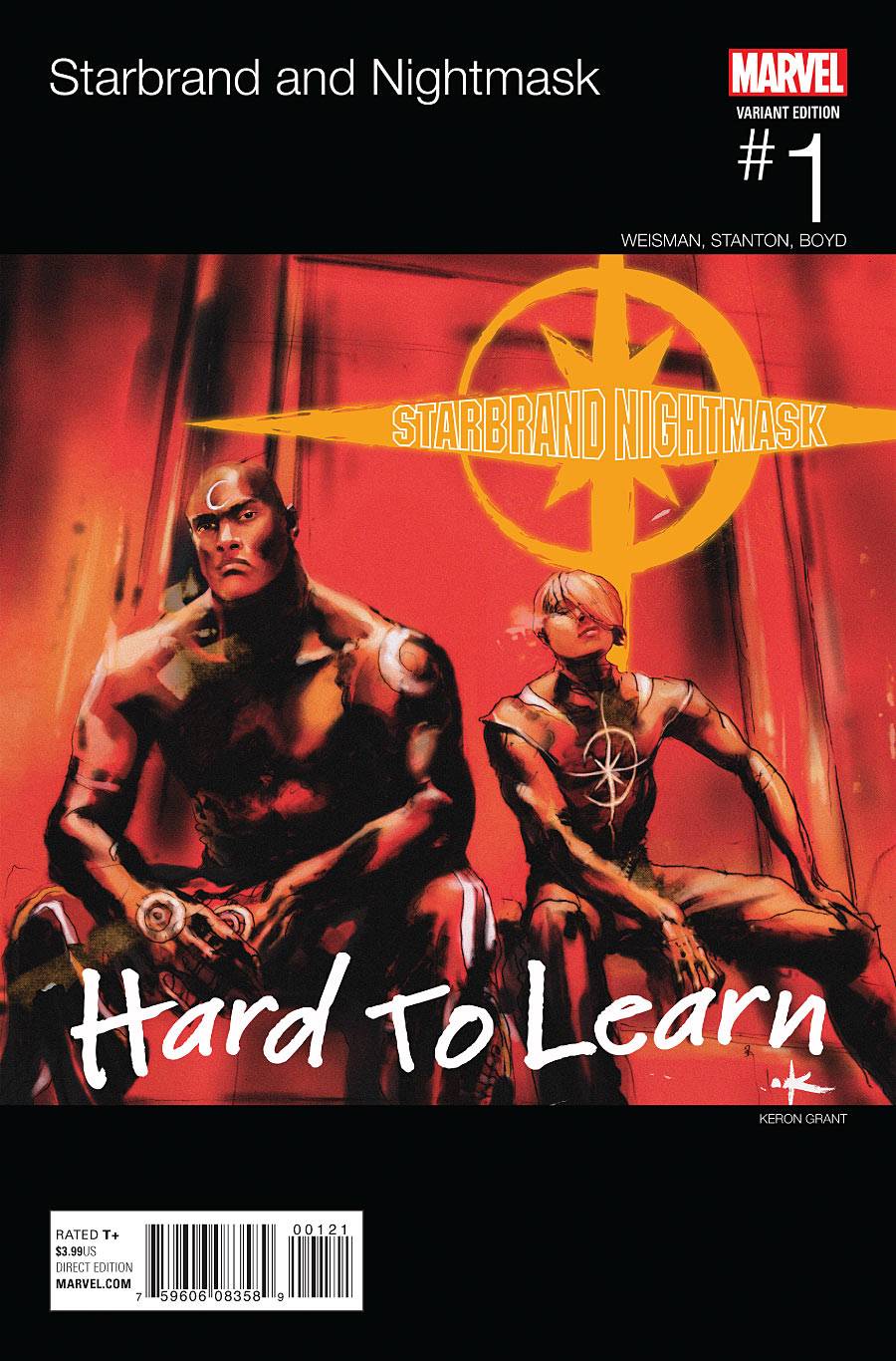 STARBRAND AND NIGHTMASK #1 GRANT HIP HOP VAR