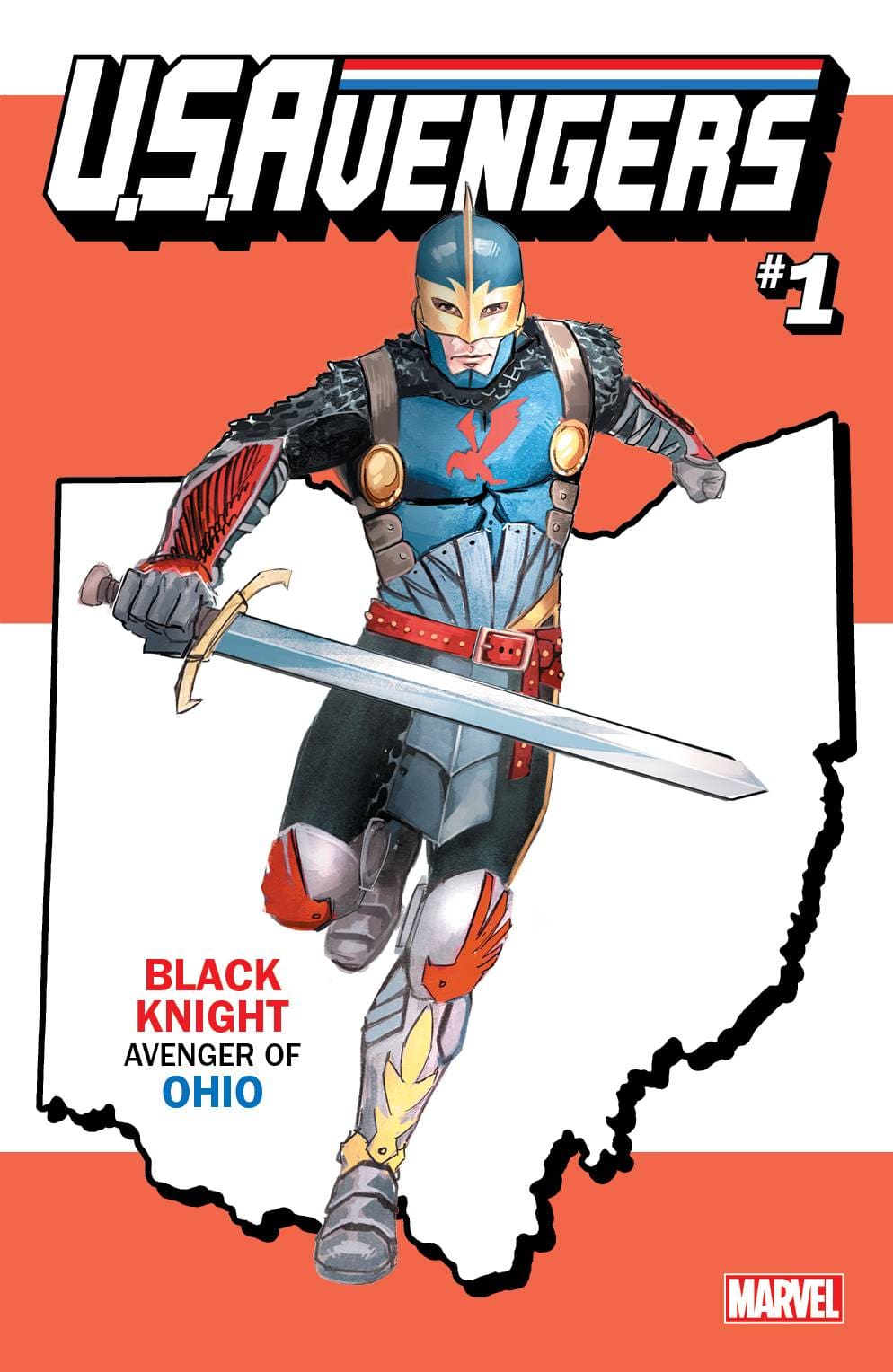 US AVENGERS #1 REIS OHIO STATE VAR NOW