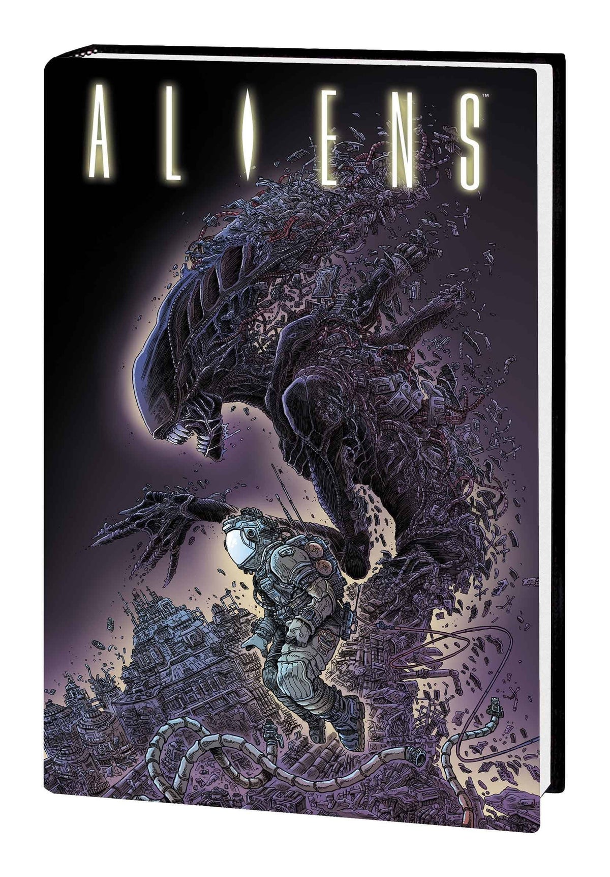Aliens Original Years Omnibus HC Vol 04 Stokoe Cvr (MR)