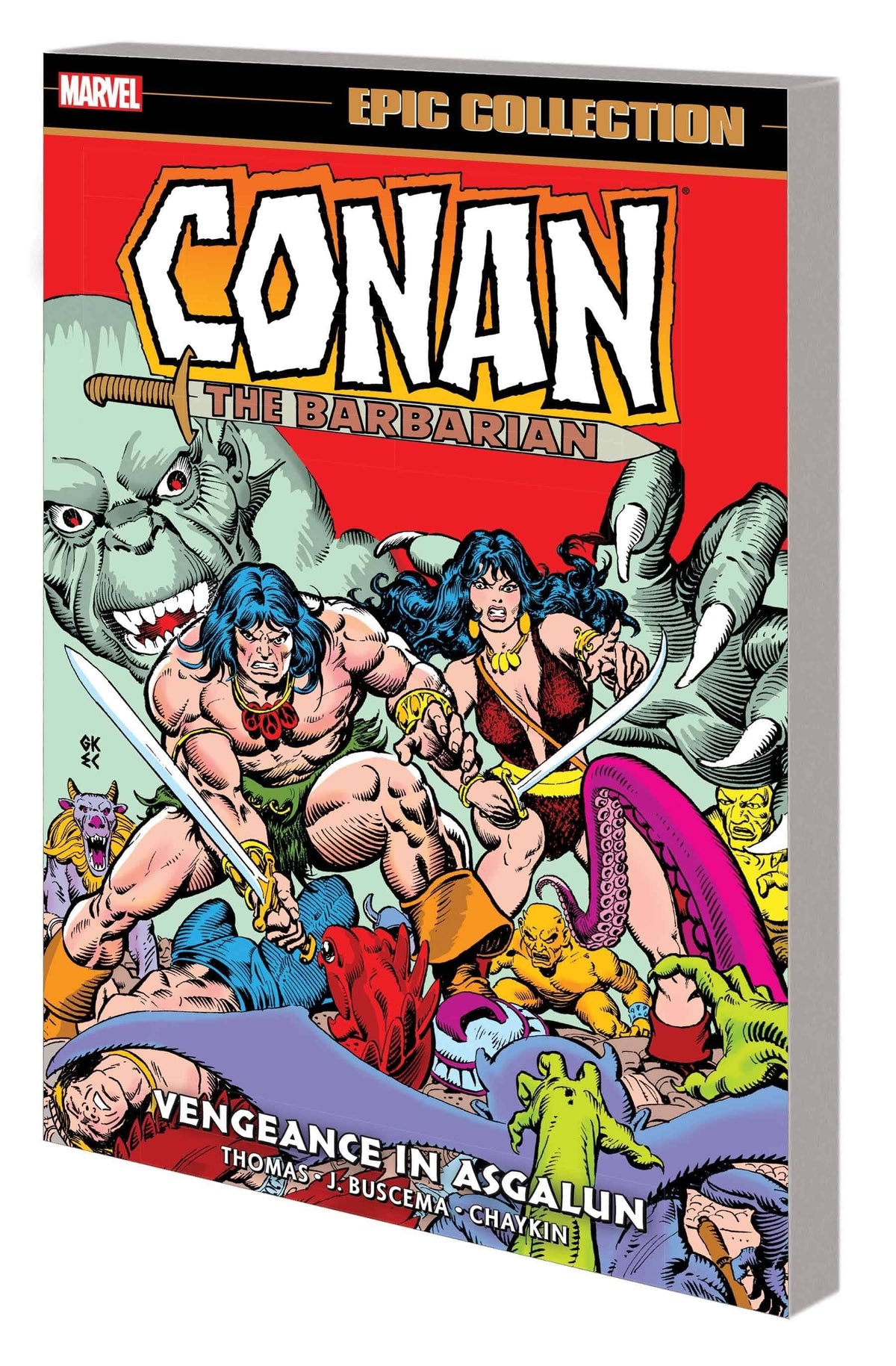 Conan Barbarian Epic Coll Og Marvel Yrs TP Vengeance Asgalun