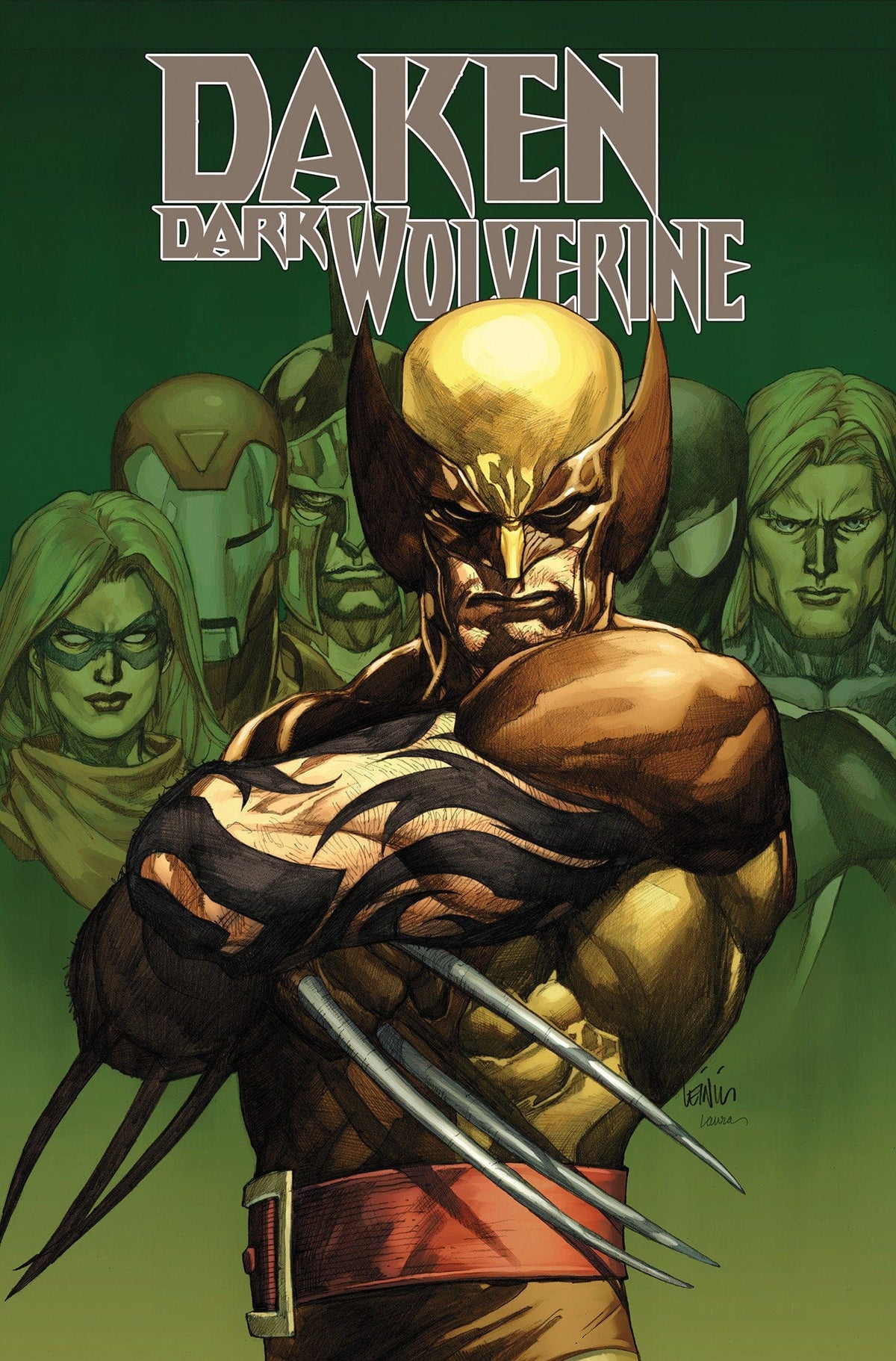 Daken: Dark Wolverine Omnibus Leinil Yu Cover HC