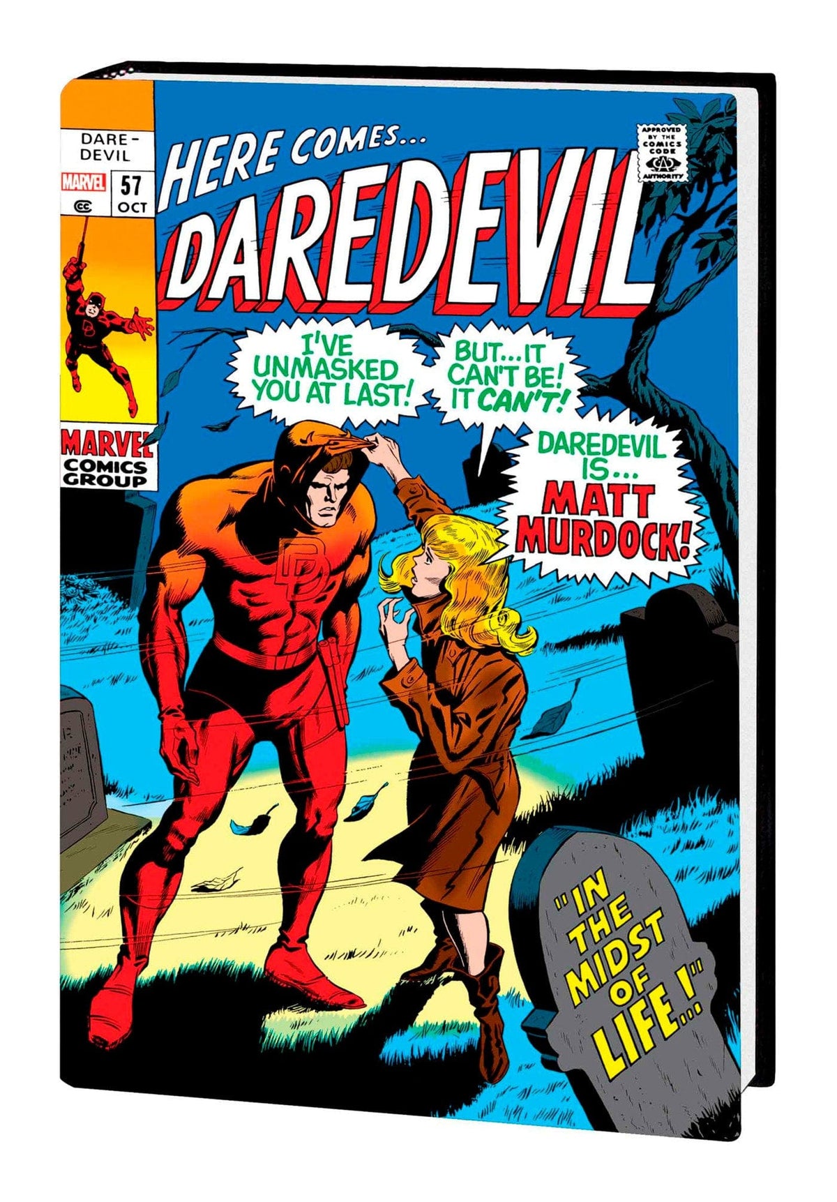 Daredevil Omnibus HC Vol 02 Colan Daredevil Unmasked DM Var