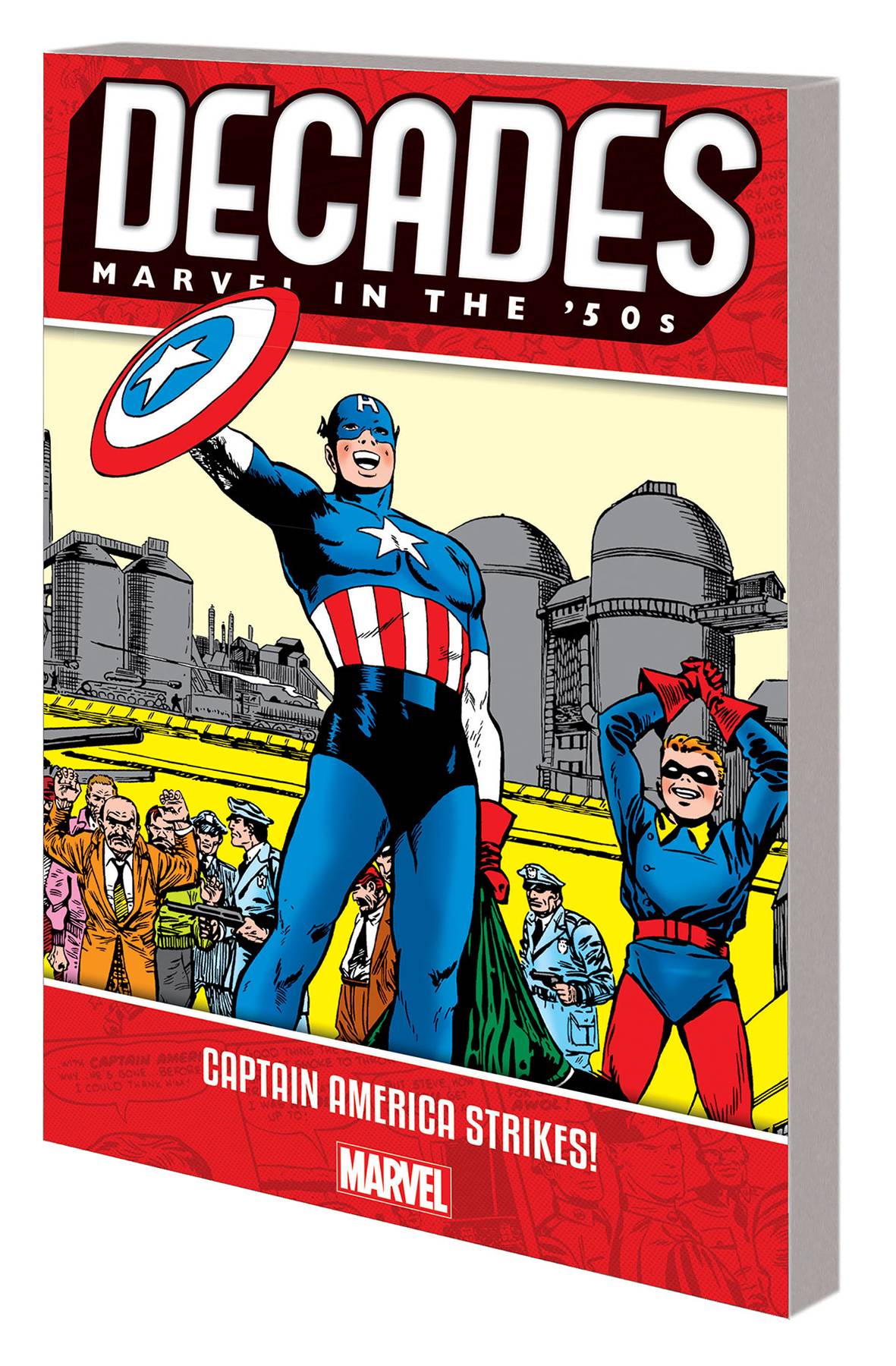 Decades Marvel 50S TP Captain America Strikes