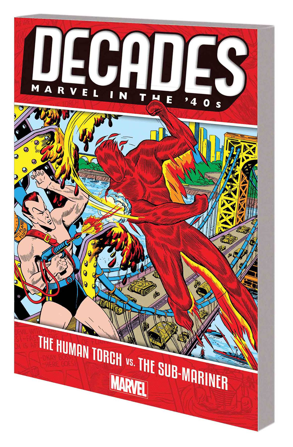 Decades Marvel In 40S TP Human Torch Vs Sub-Mariner