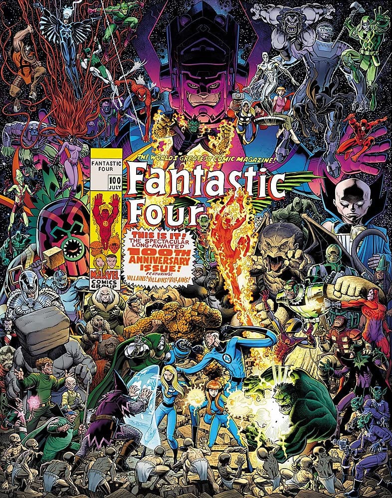 Fantastic Four Omnibus HC Vol 04 Art Adams Cvr