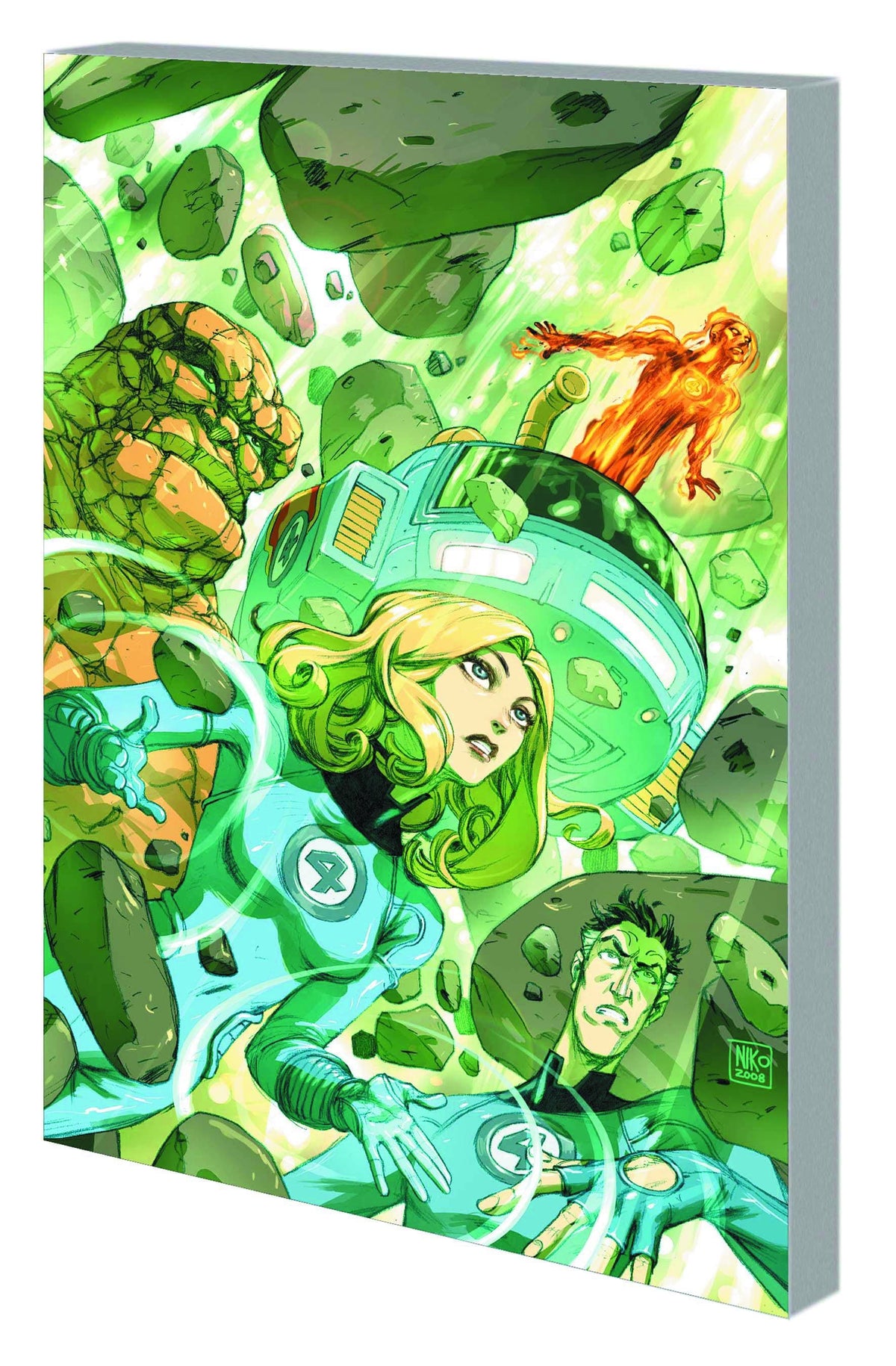 Fantastic Four TP True Story DM Ed