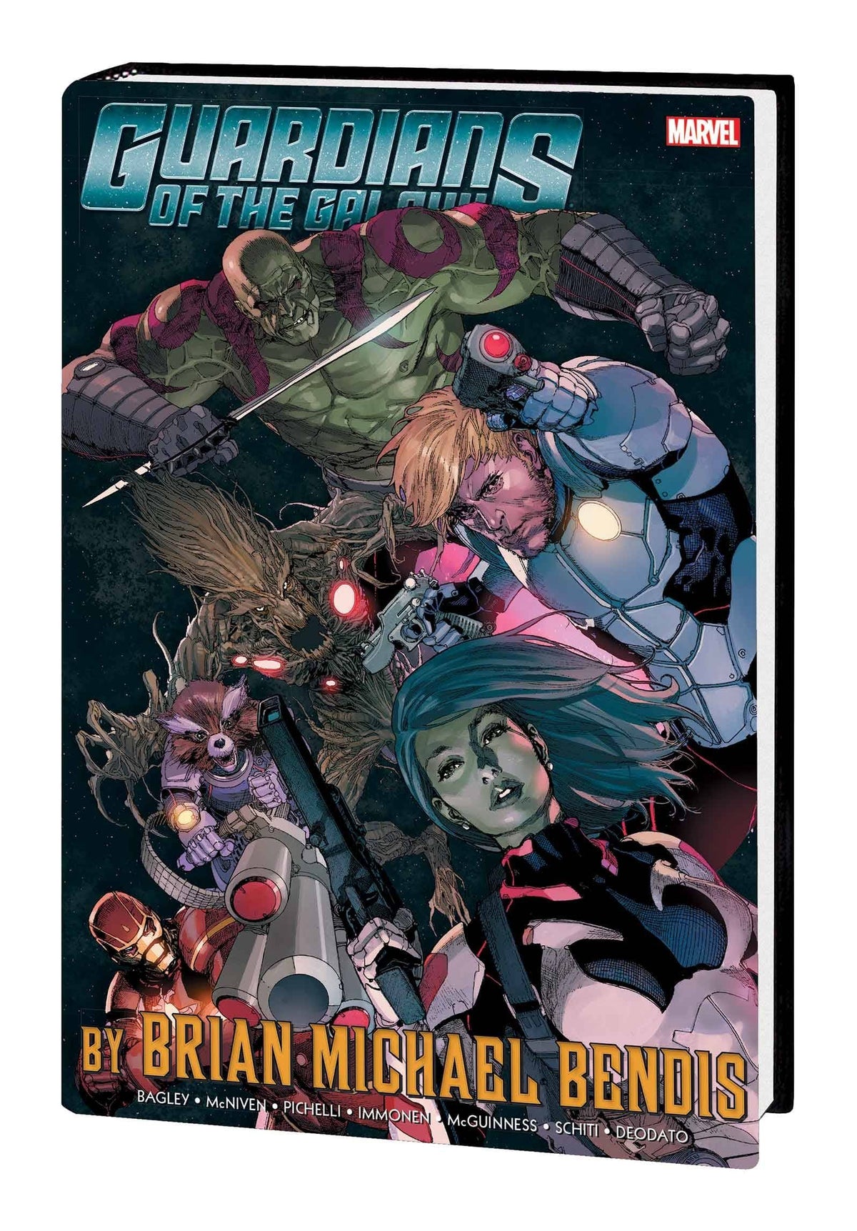 Guardians Of The Galaxy By Bendis Omnibus HC Vol 01 Yu Cvr N
