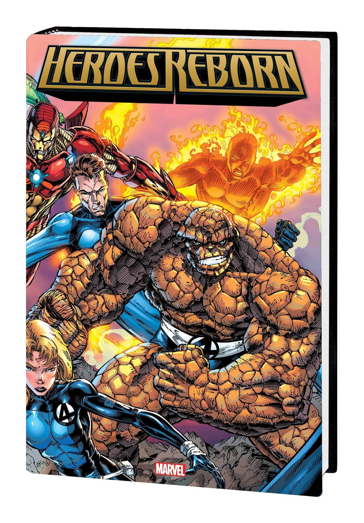 Heroes Reborn Omnibus HC Booth Cvr New Ptg