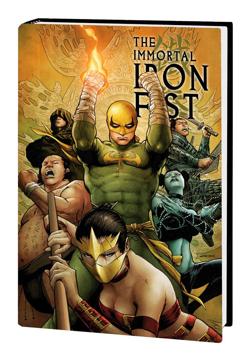 Immortal Iron Fist Immortal Weapons Omnibus HC Vol 01 DM Var