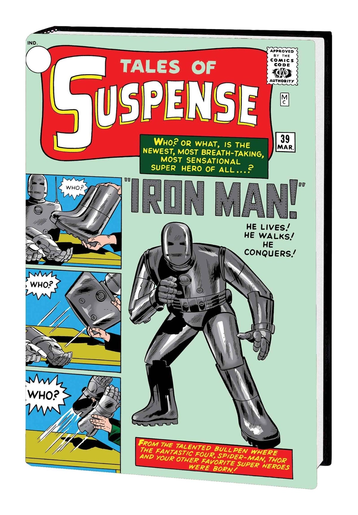 Invincible Iron Man Omnibus HC Vol 01 Kirby Cvr New Ptg DM V