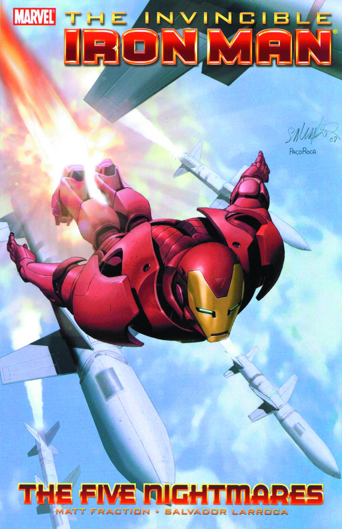 Invincible Iron Man TP Vol 01 Five Nightmares DM ED 02