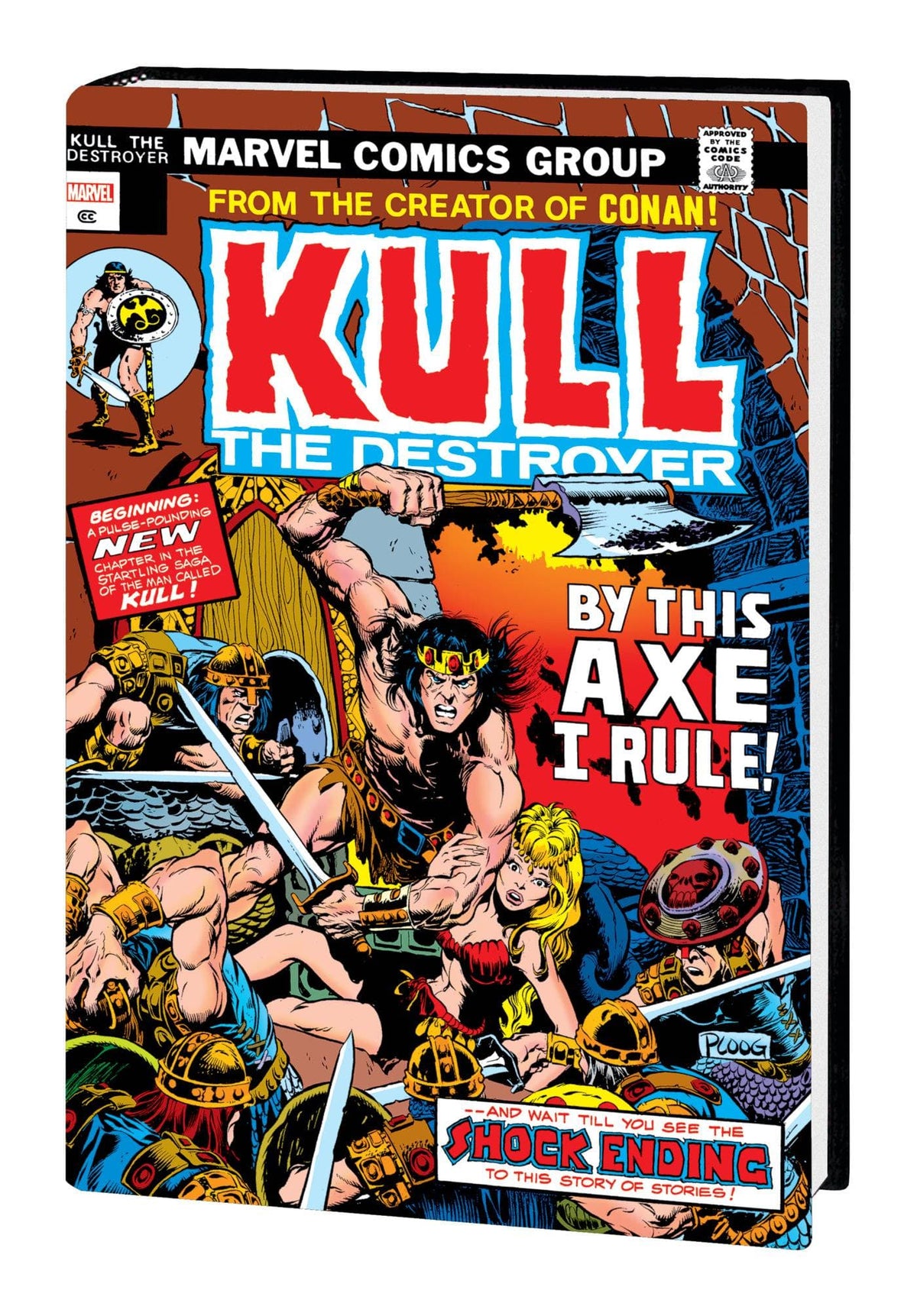 Kull Destroyer Orig Marvel Yrs Omnibus HC Ploog DM Var