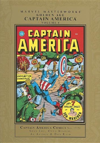 Mmw Golden Age Captain America HC Vol 05