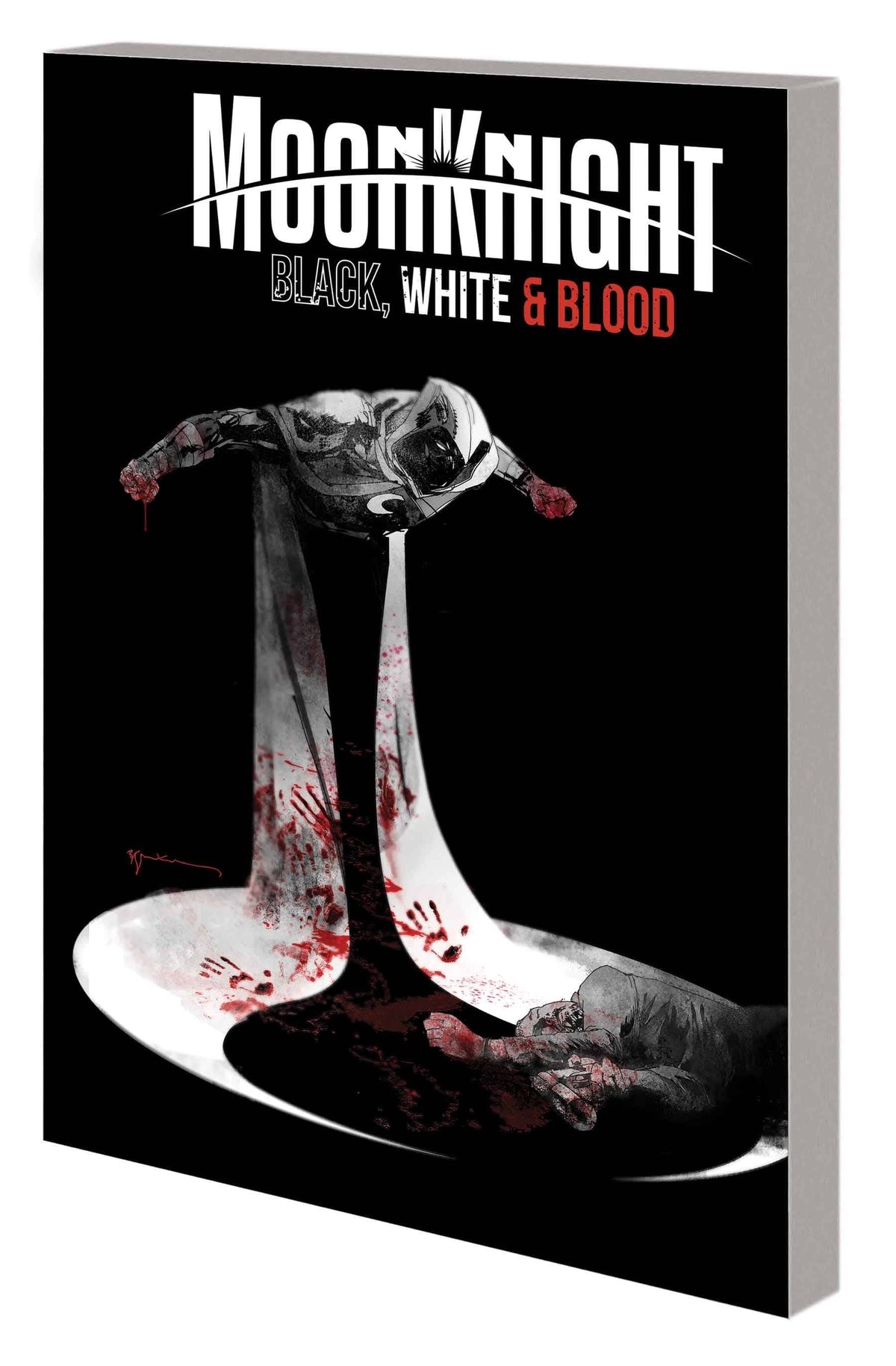Moon Knight Black White Blood Treasury Edition TP