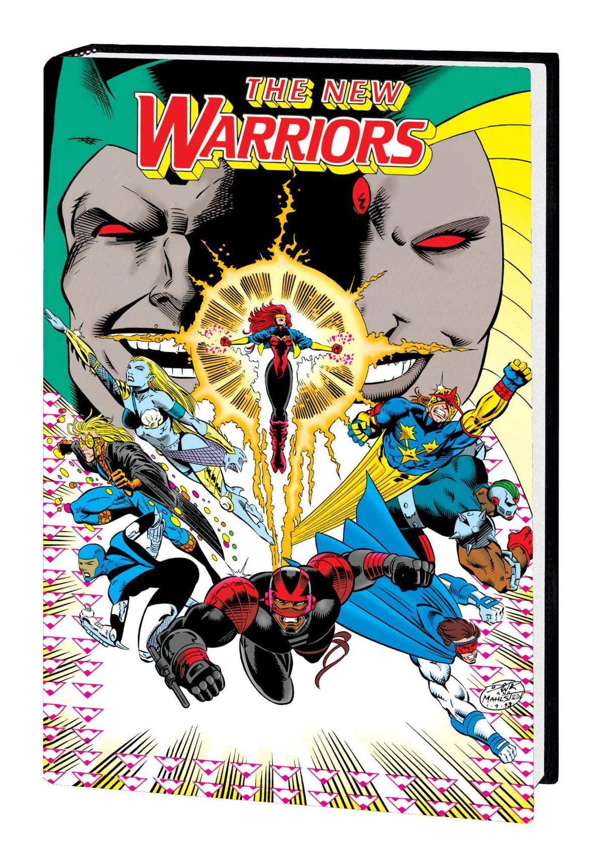 New Warriors Classic Omnibus HC Vol 02 Robertson Cvr