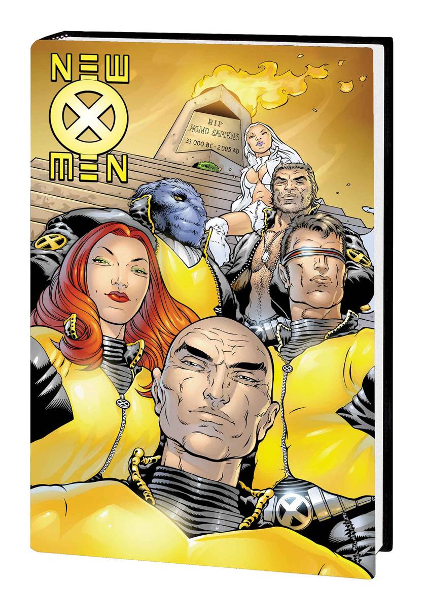 New X-Men Omnibus HC Quitely Promo Cvr DM Var (New Ptg)