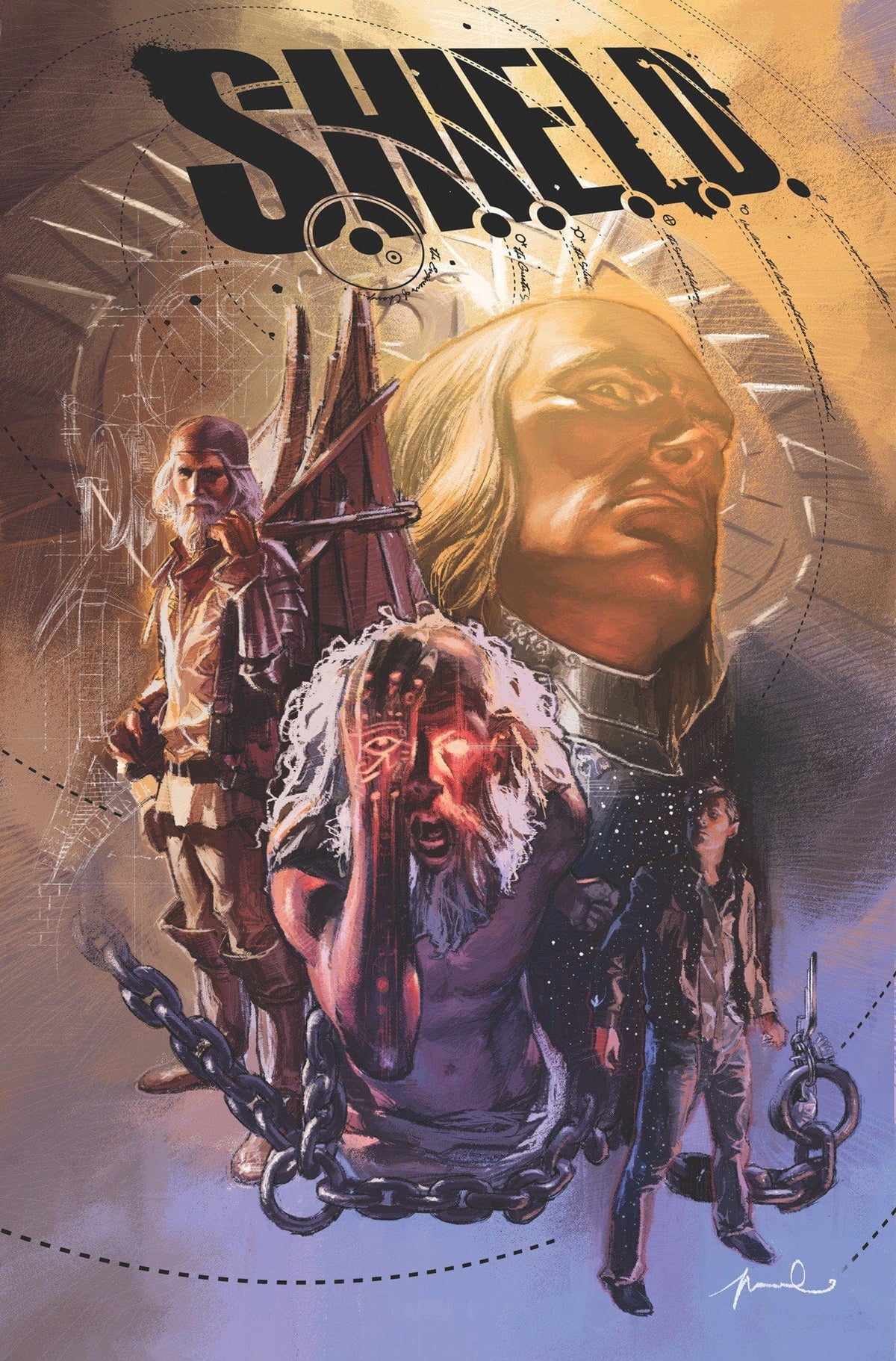 S.H.I.E.L.D. BY HICKMAN & WEAVER OMNIBUS GERALD PAREL COVER
