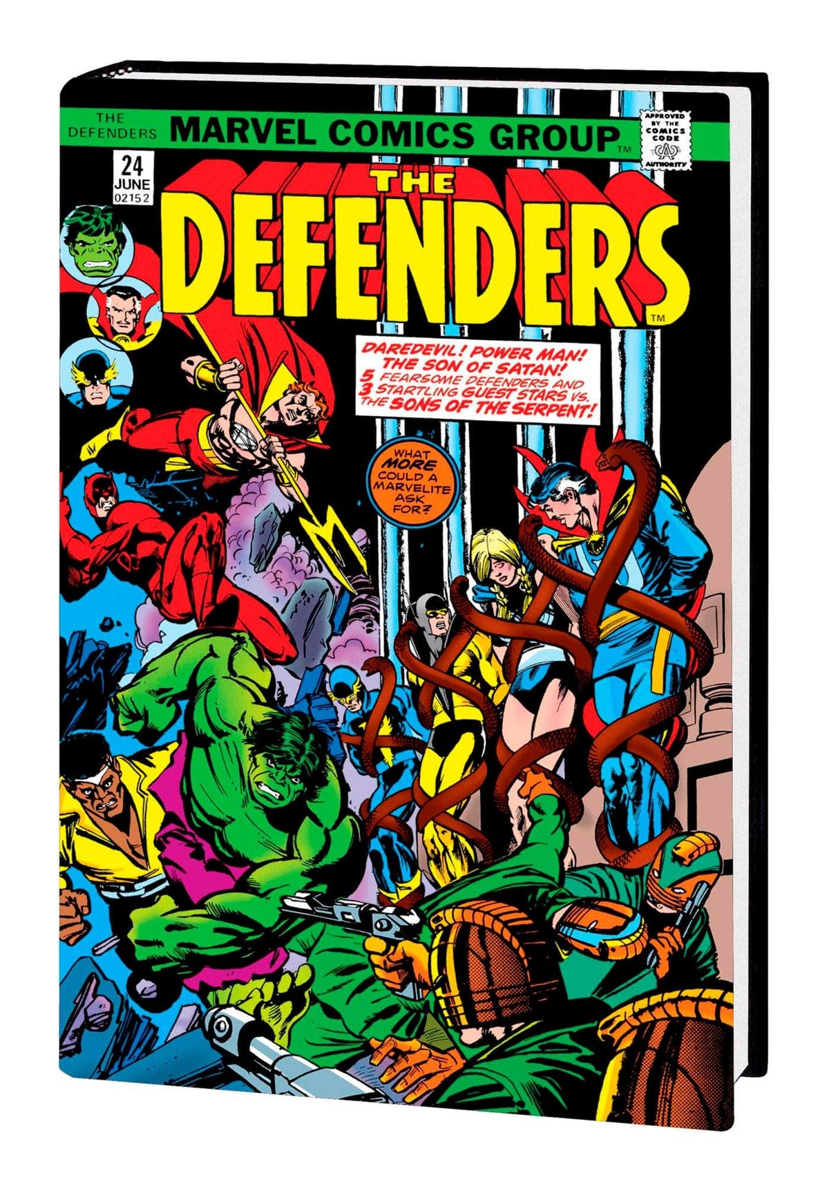 Defenders Omnibus HC Vol 02 Kane DM Var