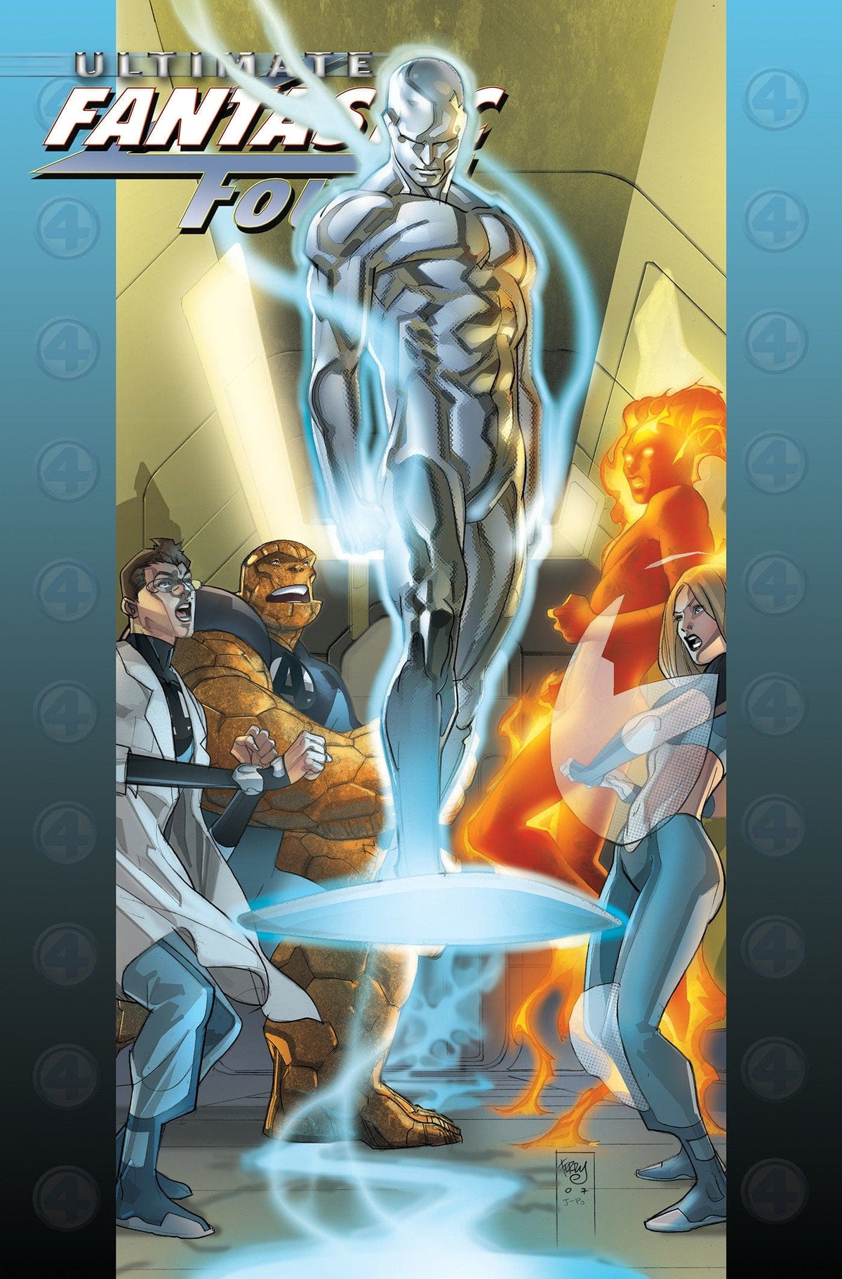 Ultimate Fantastic Four Omnibus Vol. 2 Pasqual Ferry Silve Surfer Cover HC