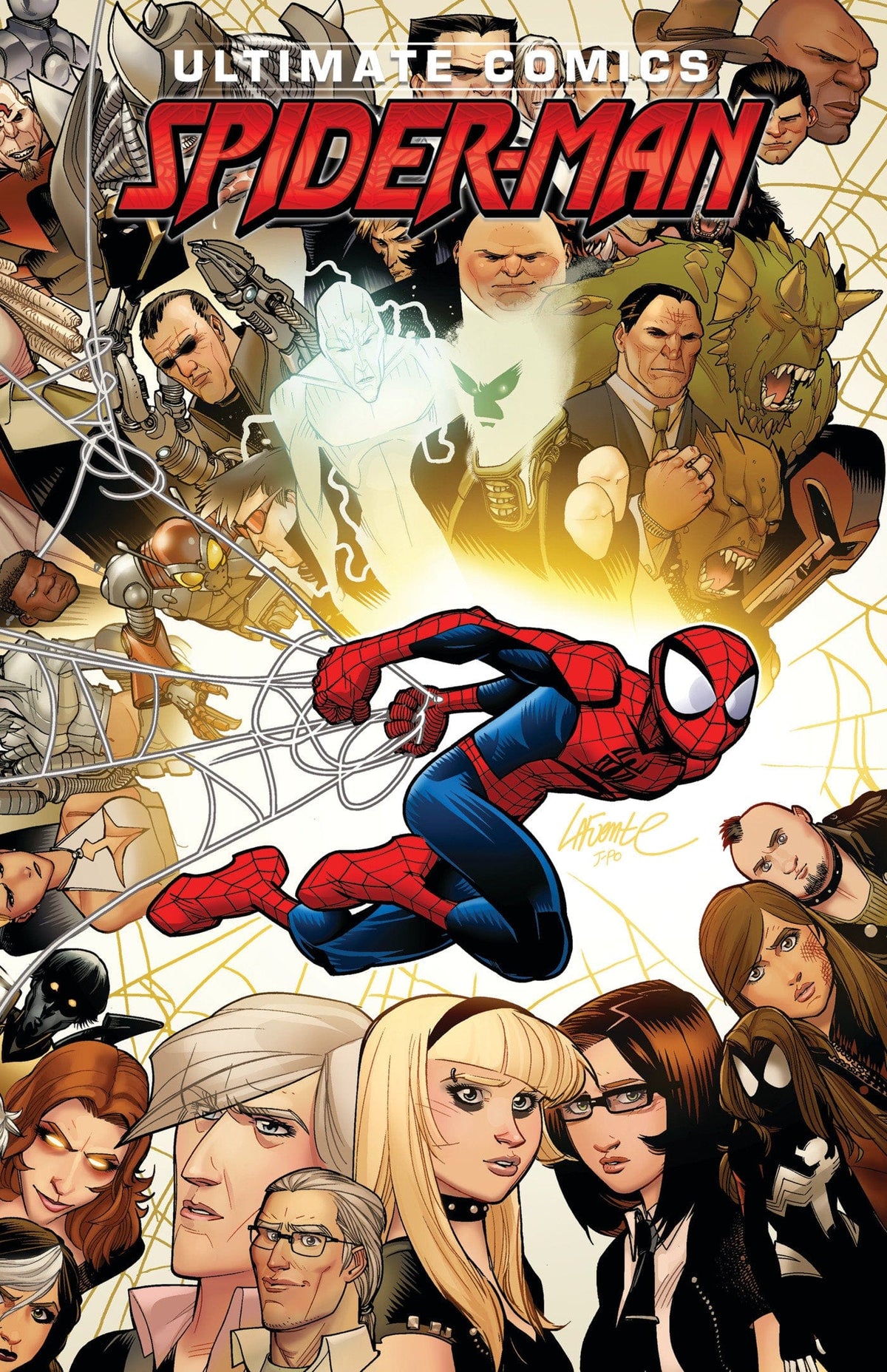 Ultimate Spider-Man Omnibus Vol. 5 David Lafuente Cover HC