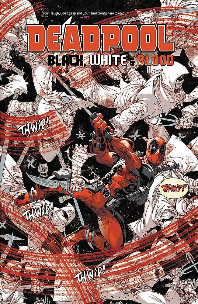 Deadpool Black White Blood Treasury Edition TP