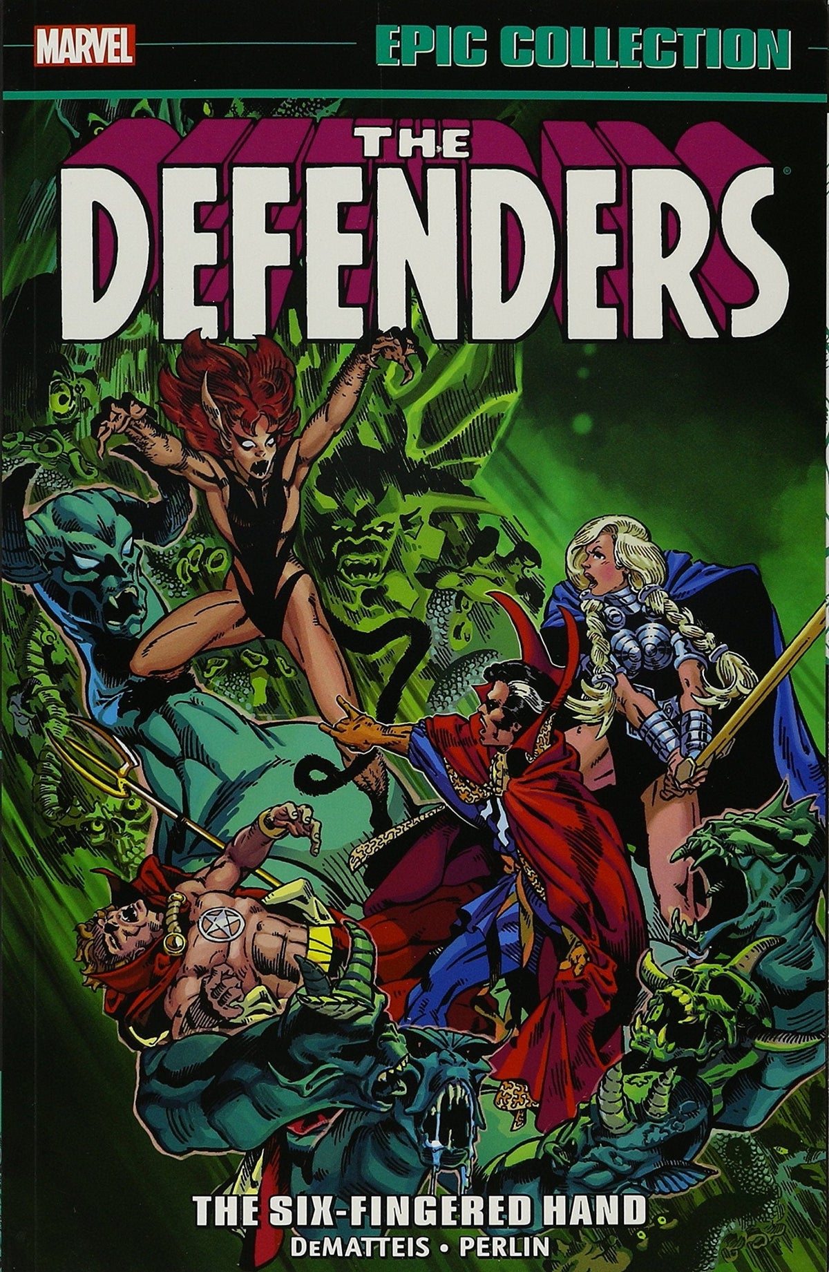 Defenders Epic Collection TP Six-Fingered Hand Saga