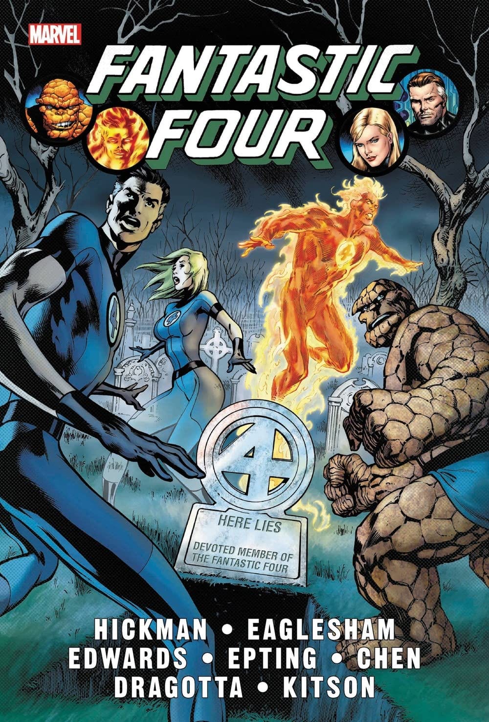 Fantastic Four Hickman Omnibus HC Vol 01 Davis 1St Issue Cvr