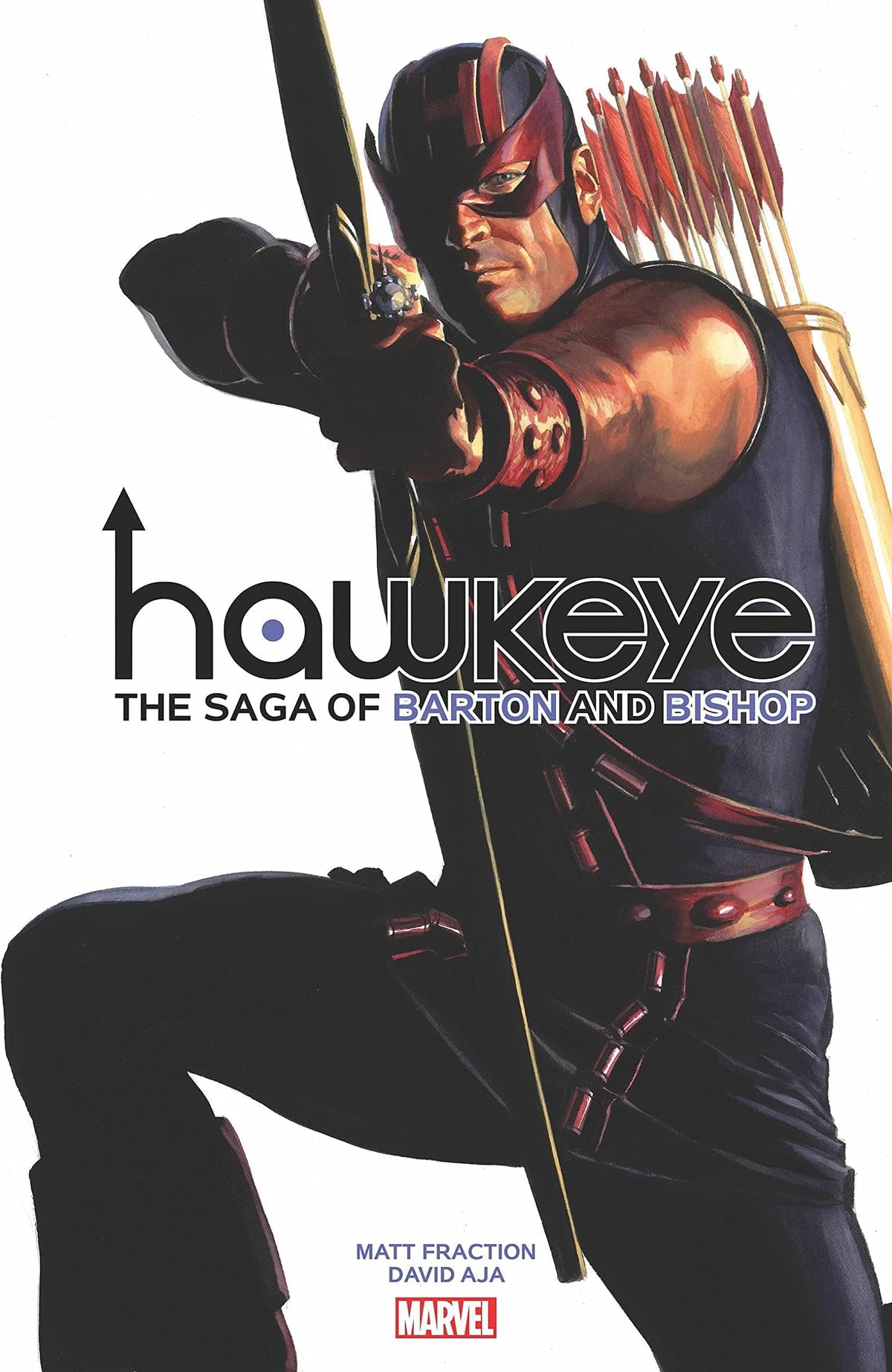 Hawkeye By Fraction Aja TP Saga Barton Bishop Ross Cvr