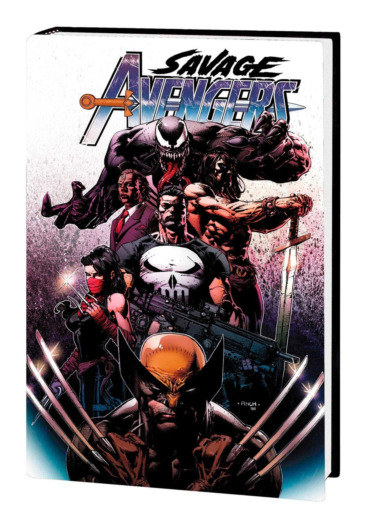 Savage Avengers Gerry Duggan Omnibus HC Finch Cvr