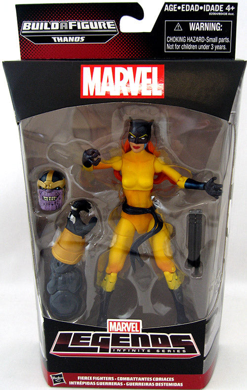 Marvel Legends Avengers 6 Inch Action Figure Comic Thanos Series - Hellcat (Shelf Wear Packaging)