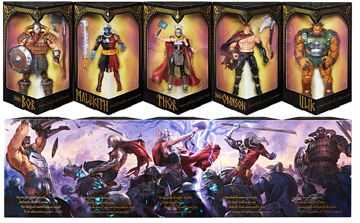 Marvel Legends 6 Inch Action Figure Convention Exclusive - Battle For Asgard SDCC 2017 (Shelf Wear Packaging)