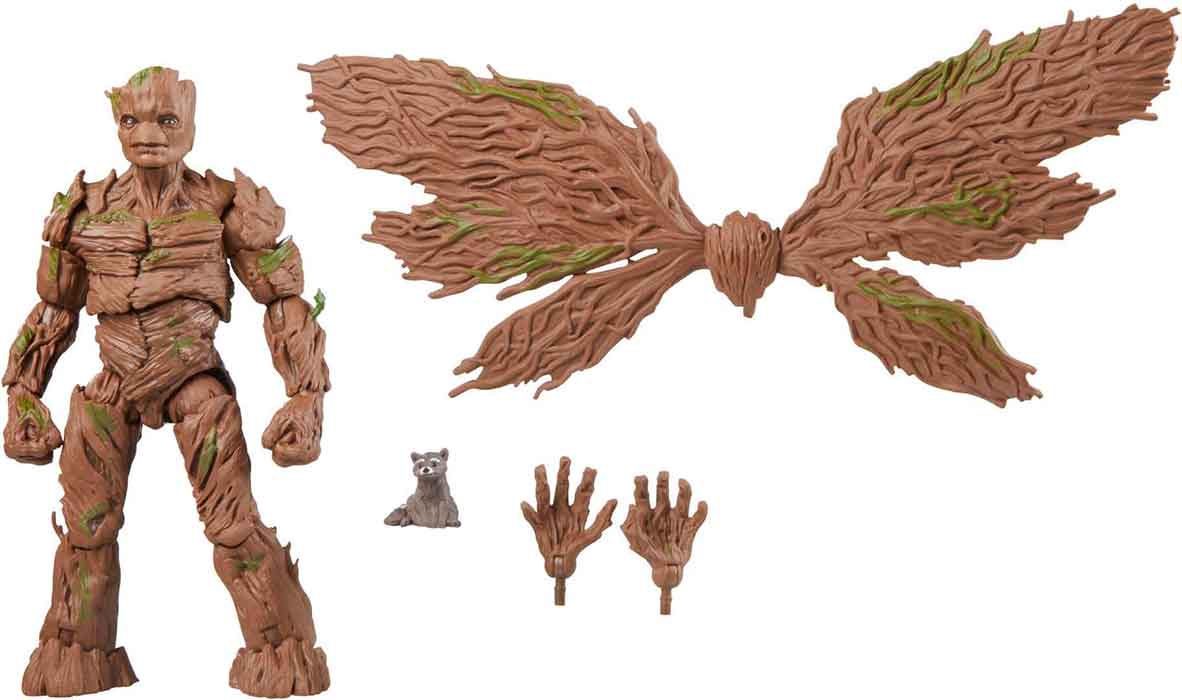 Marvel Legends Guardians Of The Galaxy 7 Inch Action Figure Deluxe - Groot
