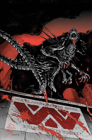 ALIEN BLACK WHITE BLOOD #1 RYAN STEGMAN 1:100 VIR VAR