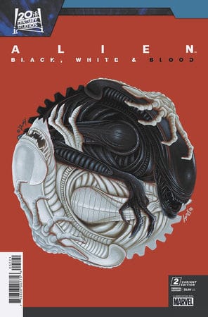 ALIEN BLACK WHITE BLOOD #2 DOALY VAR
