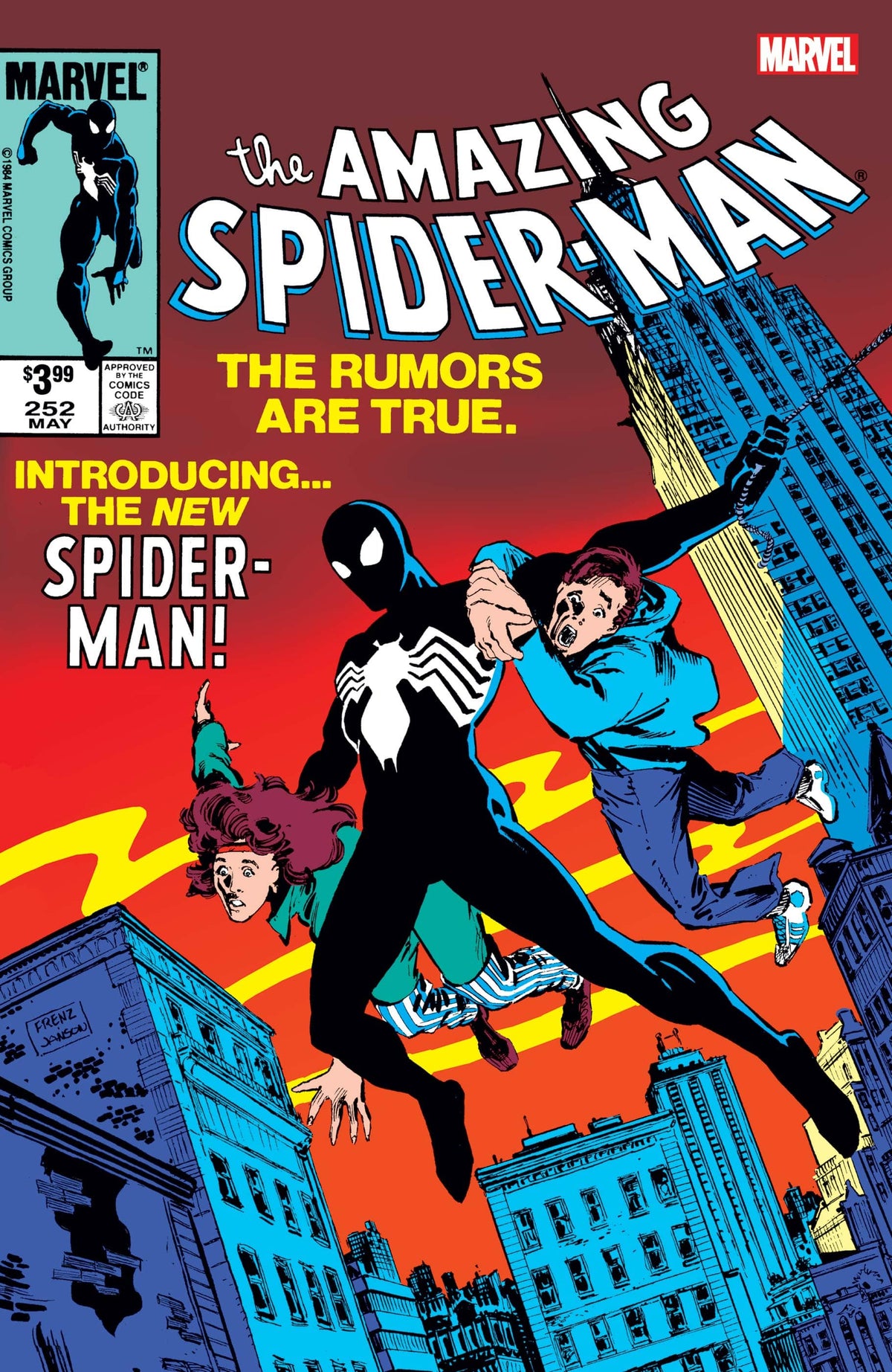 AMAZING SPIDER-MAN #252 FACSIMILE EDITION FOIL NEW PTG VAR