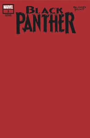 BLACK PANTHER BLOOD HUNT #1 BLOOD RED VAR