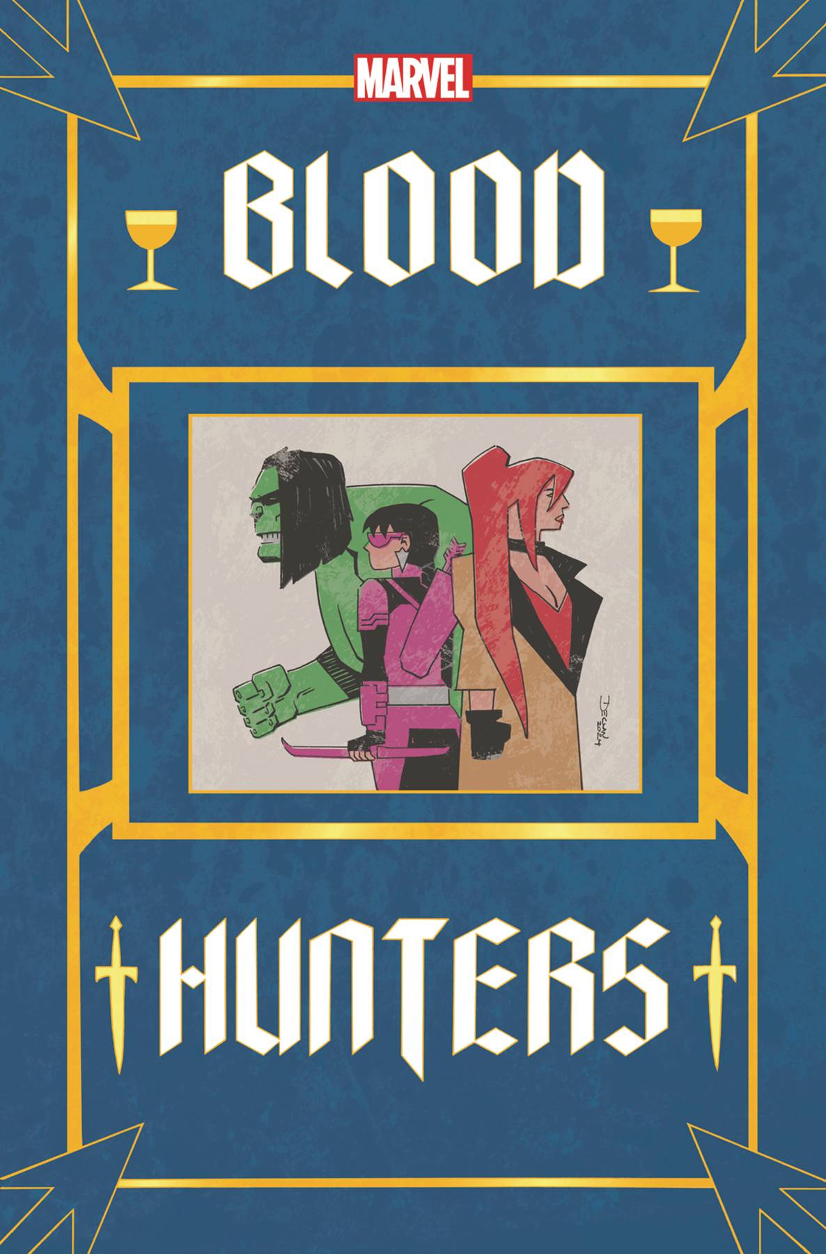 BLOOD HUNTERS #2 DECLAN SHALVEY BOOK CVR VAR