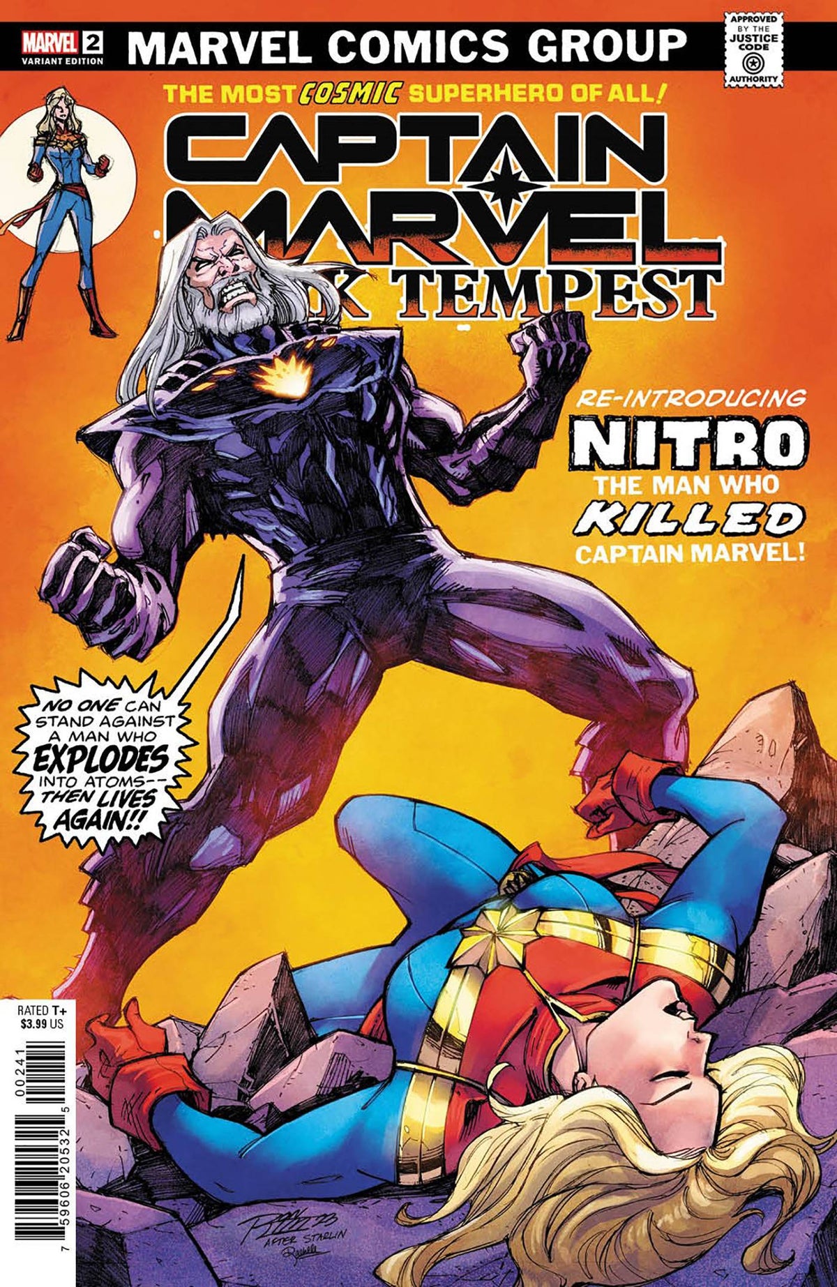 CAPTAIN MARVEL DARK TEMPEST #2 (OF 5) RON LIM VAR