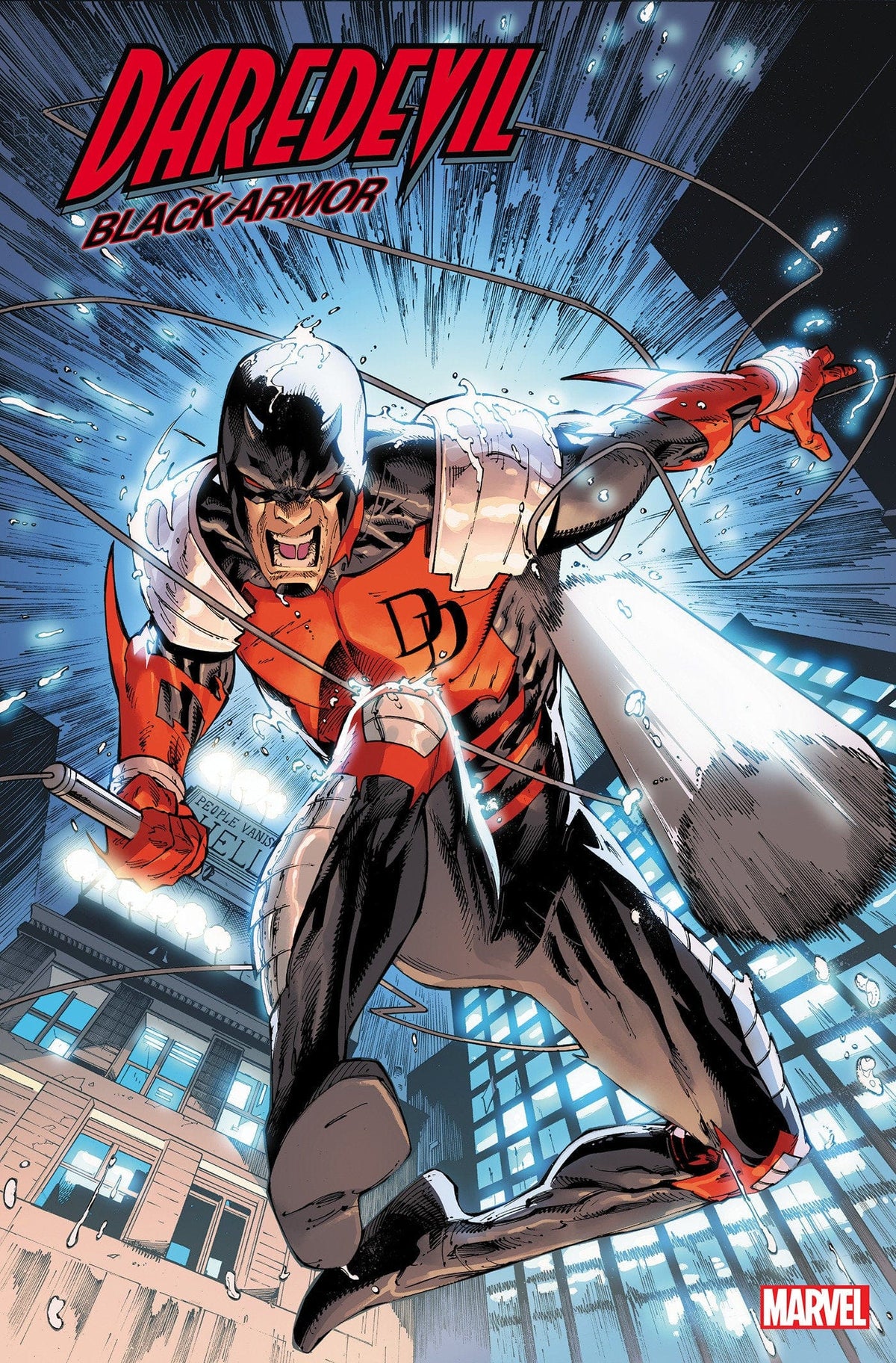 DAREDEVIL BLACK ARMOR #2 NETHO DIAZ VAR