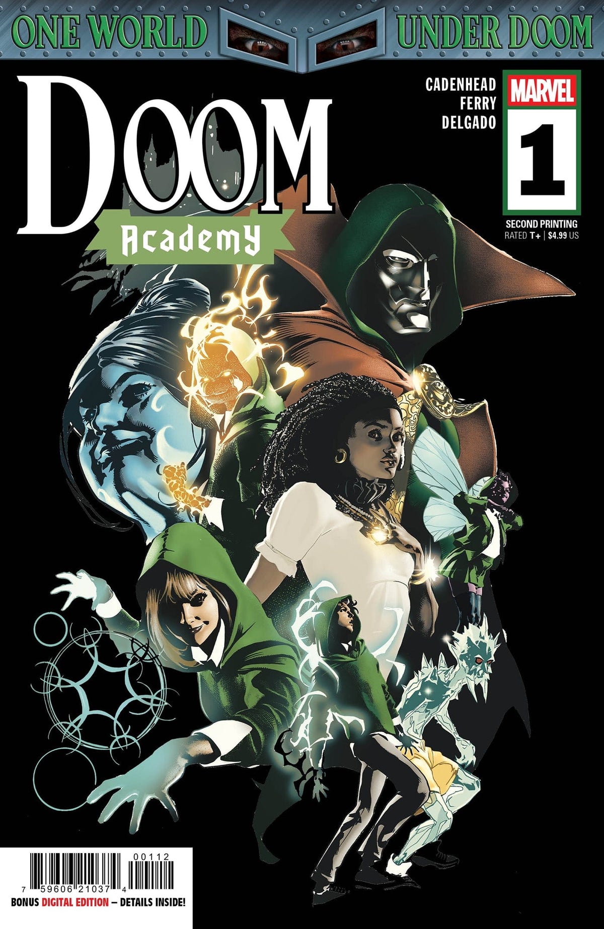 DOOM ACADEMY #1 PASQUAL FERRY 2ND PRINTING VARIANT