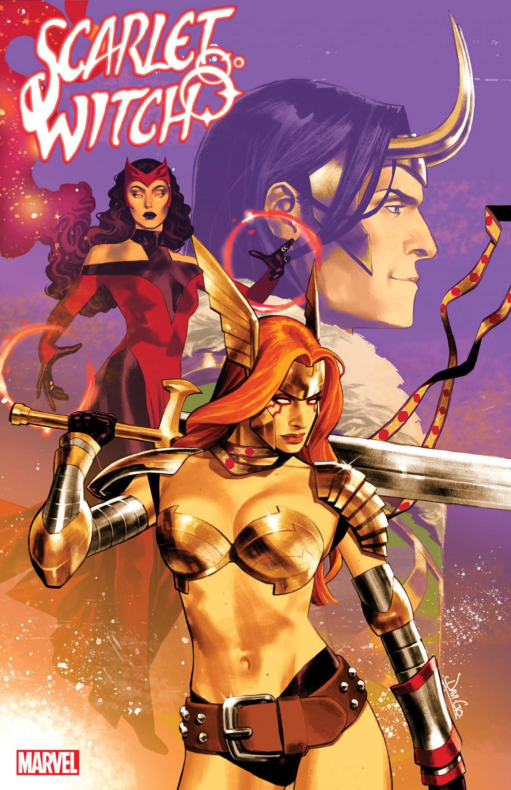 SCARLET WITCH #1 DAVI GO PRIDE ALLIES VAR
