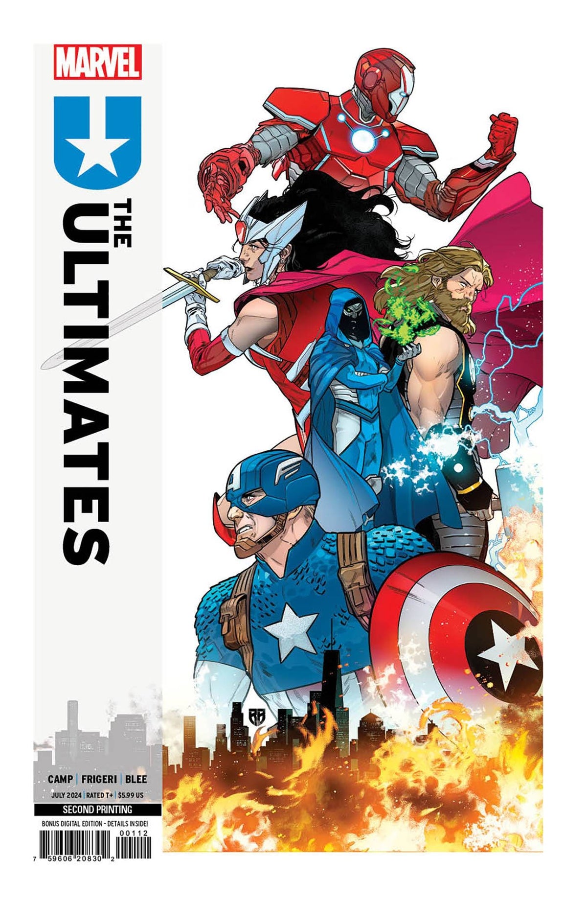 ULTIMATES #1 RB Silva 2nd PTG VAR