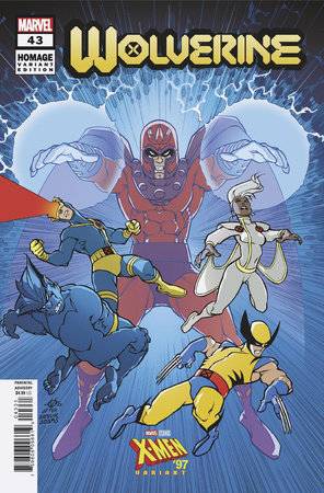 Wolverine #43 Olivier Vatine X-Men 97 Homage Var