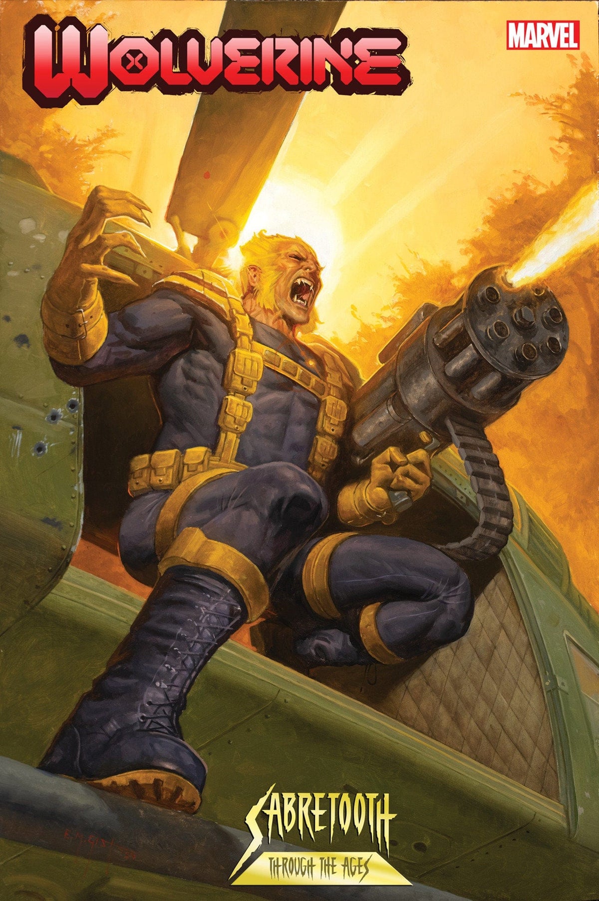 WOLVERINE #49 EM GIST SABRETOOTH VAR