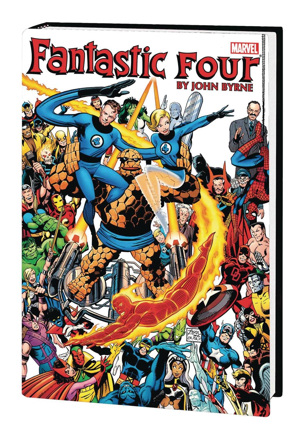 Fantastic Four By Byrne Omnibus HC Vol 01 Anniversary Cvr